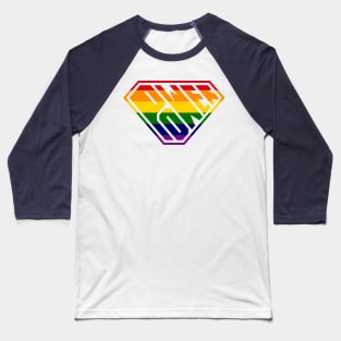 SuperEmpowered (Rainbow) Baseball T-Shirt